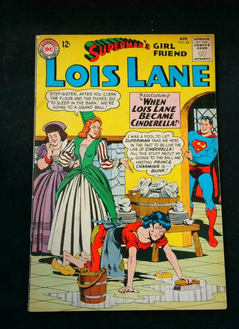 Superman's Girl Friend Lois Lane #48, Detatched Bottom Staple, DC Comics, 1964