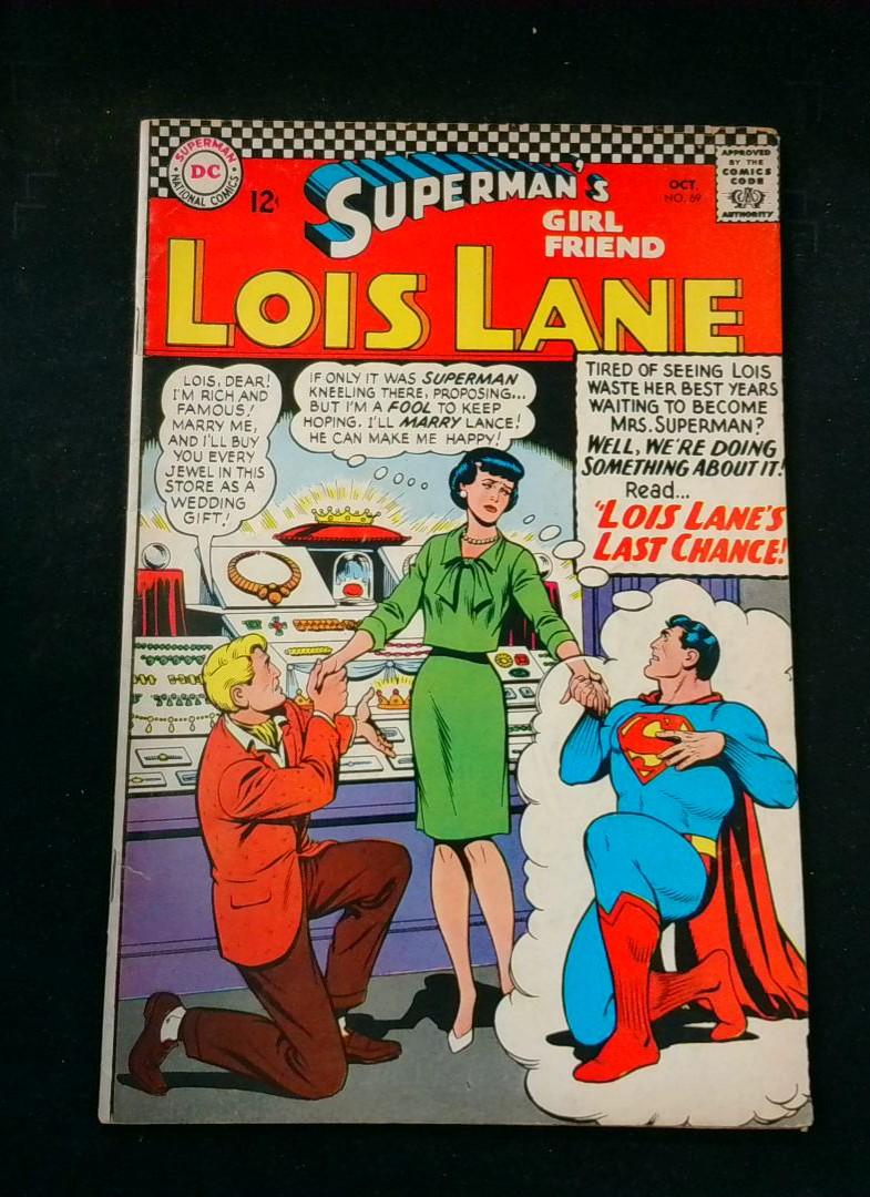 Superman's Girl Friend Lois Lane #69, VG DC, 1966