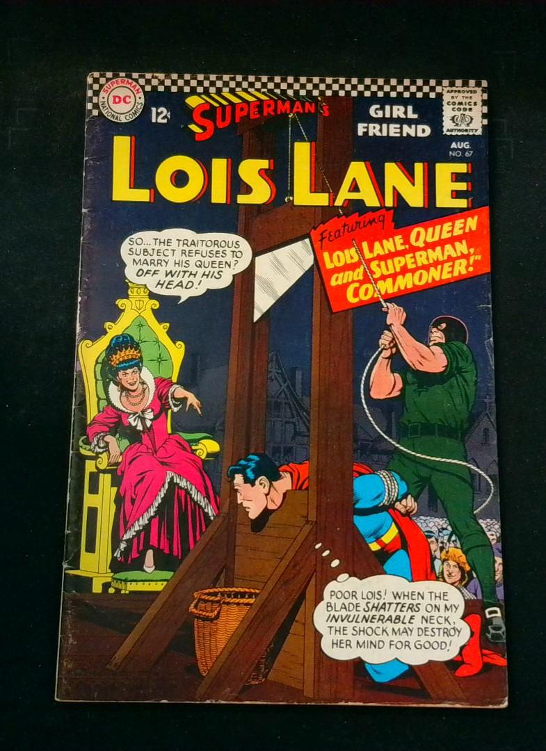 Superman's Girlfriend Lois Lane #67, VG DC Comics, 1966