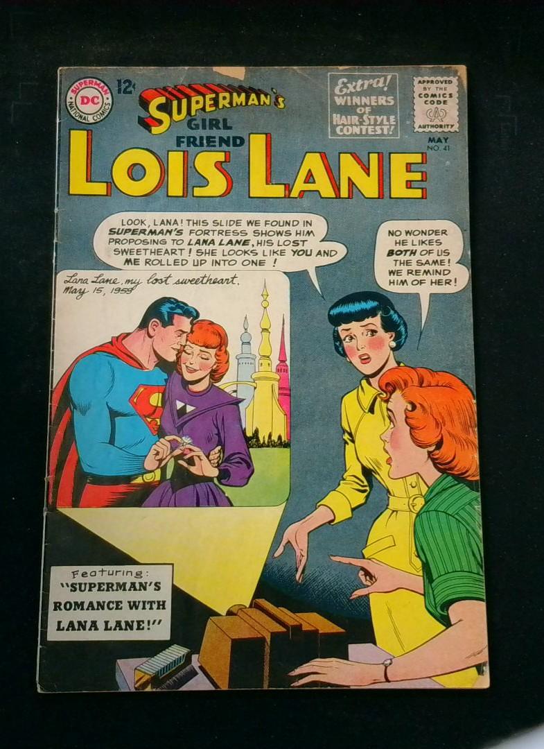 Superman's Girlfriend Lois Lane #41, GD+ DC, 1963