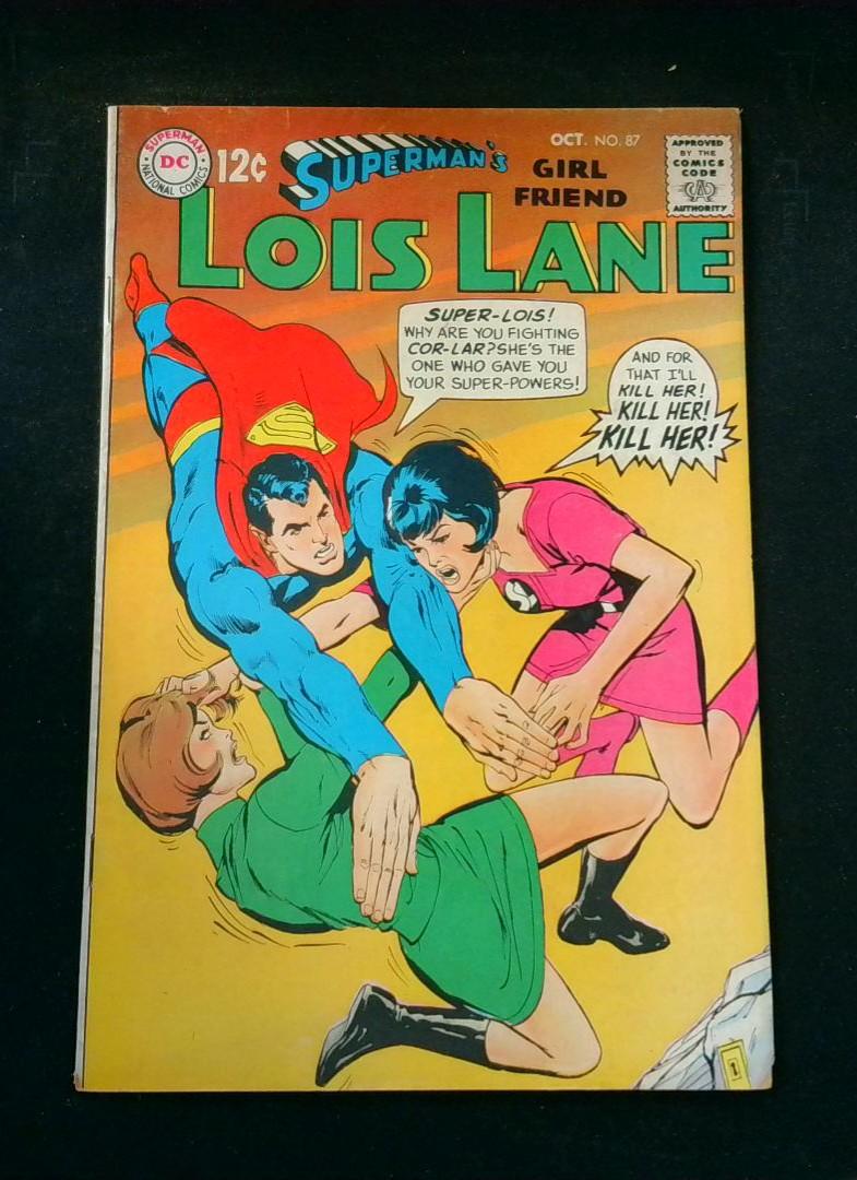 Superman's Girlfriend Lois Lane #87, VG/FN DC Comics, 1968