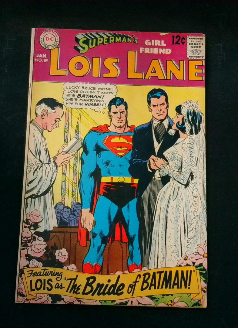 Superman's Girlfriend Lois Lane #89, VG- DC, 1969