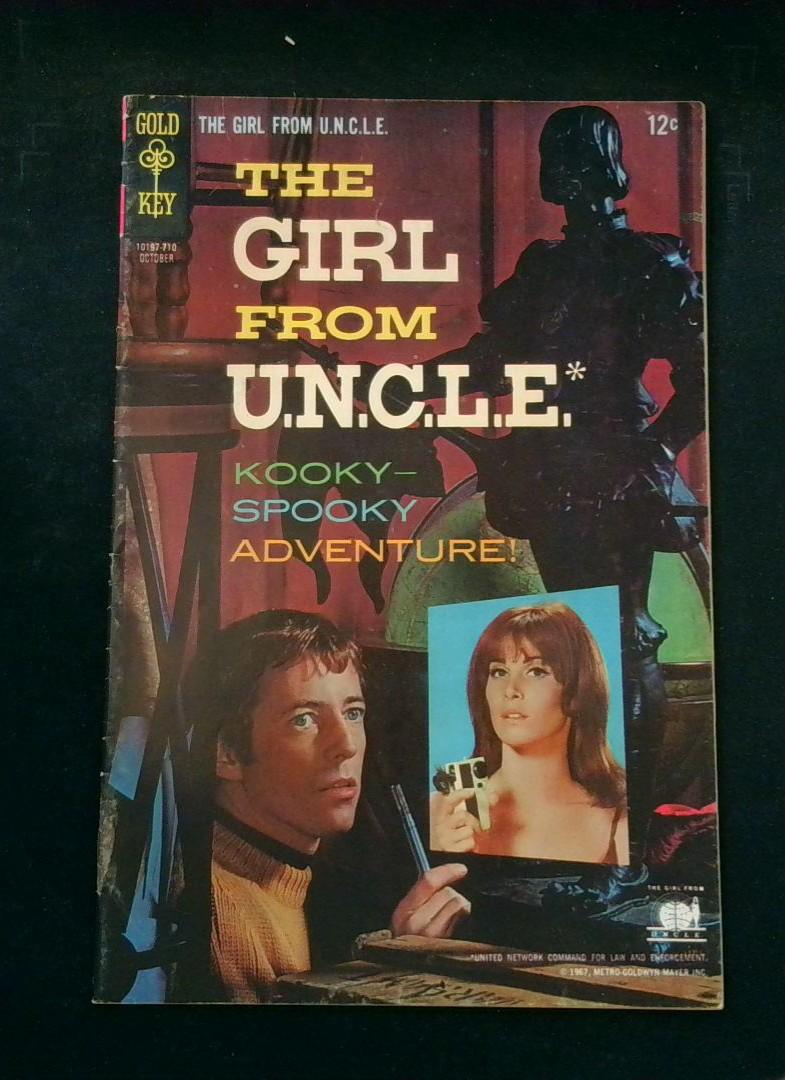 Girl from U.N.C.L.E. #5 VG Gold Key, 1967