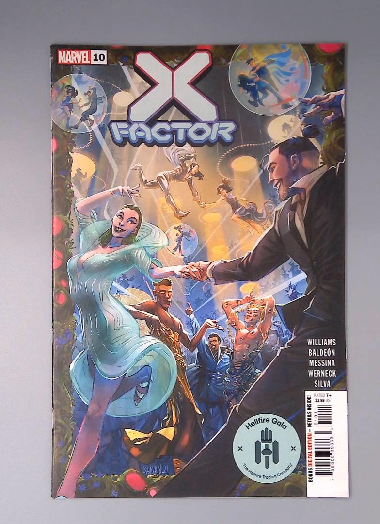 X-Factor #10, Hellfire Gala Cvr, Marvel 2021