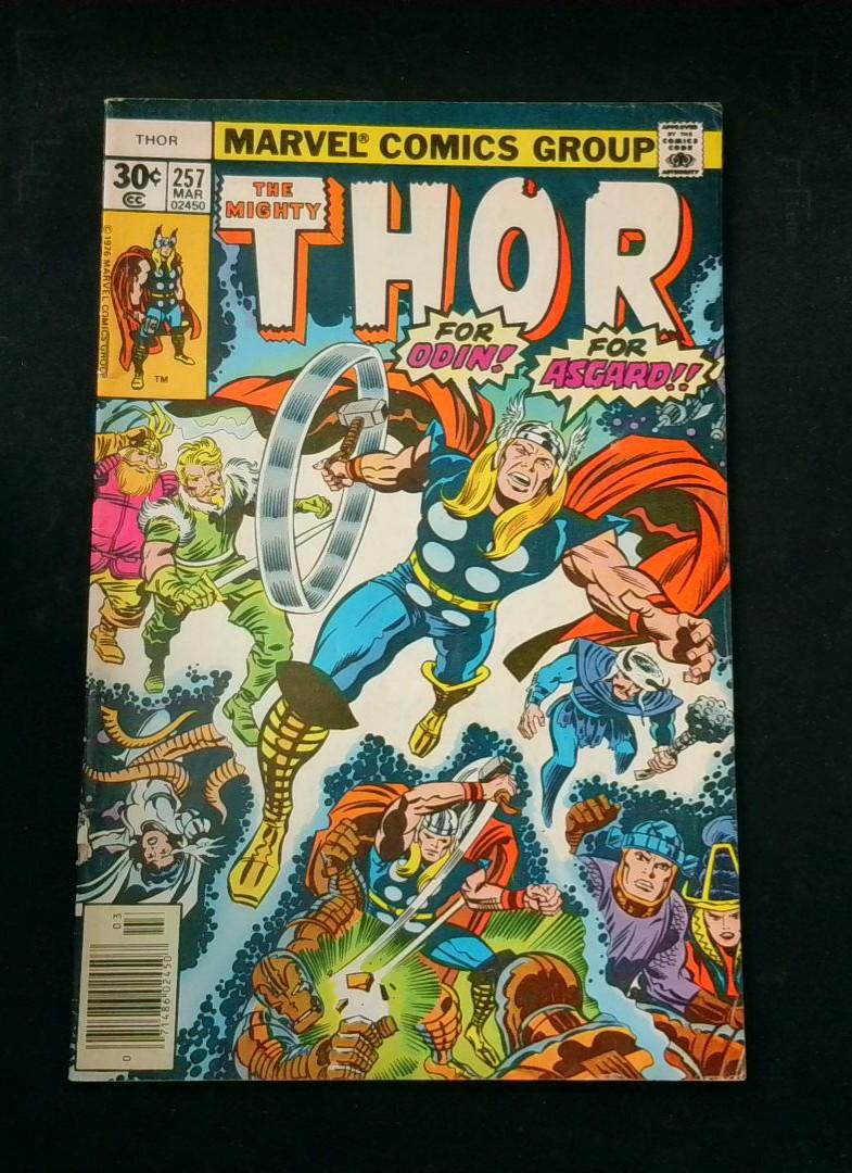 Thor #257, VG Marvel, 1977