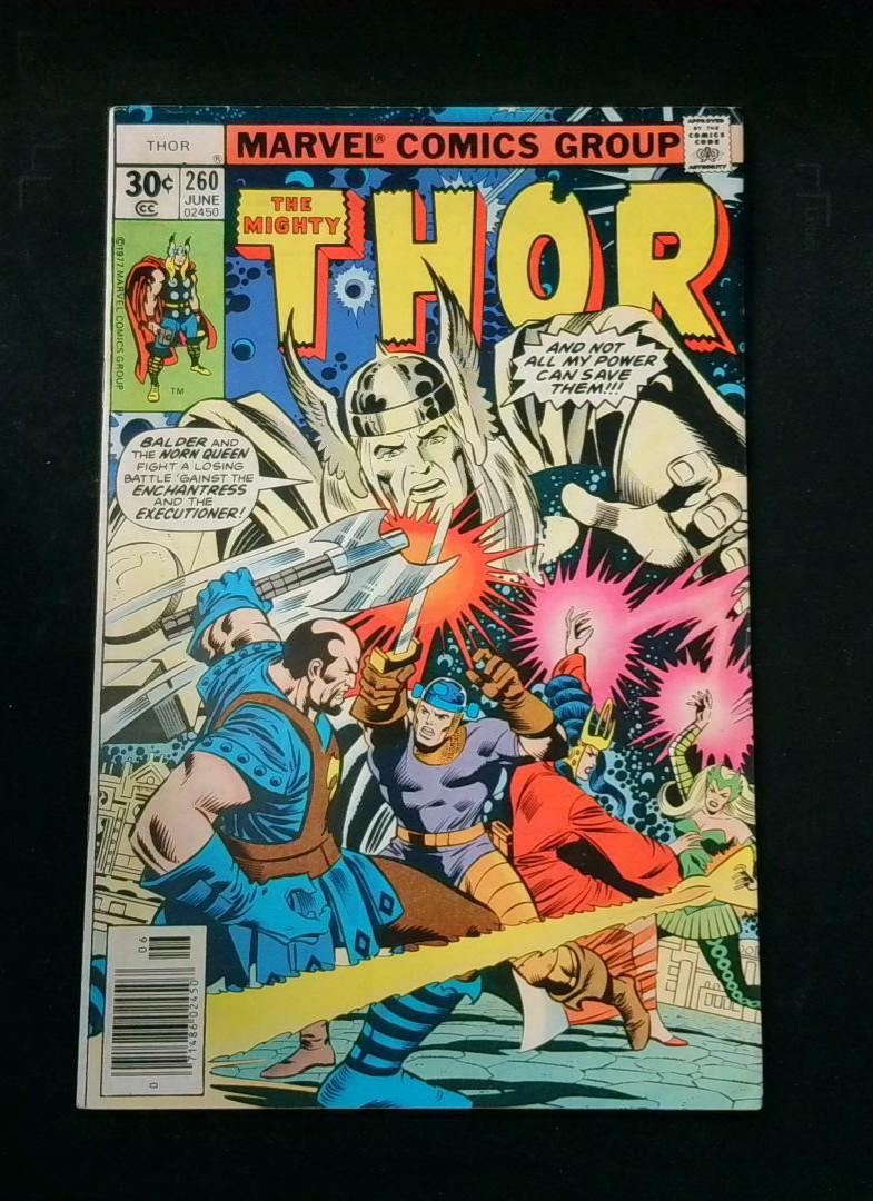 Thor #260, VG/FN Marvel, 1977