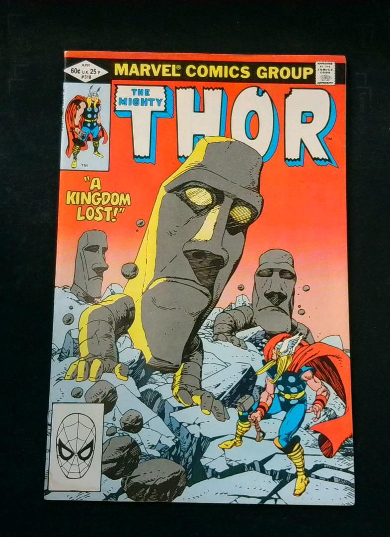 Thor #318, FN Marvel, 1982