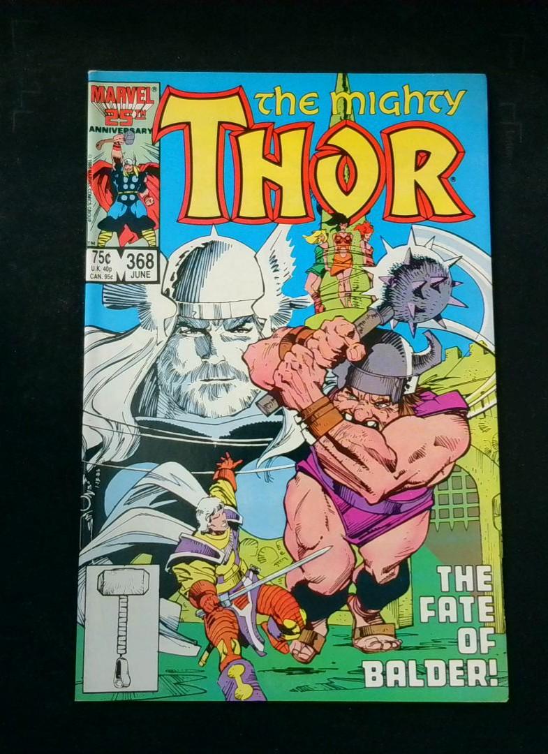 Thor #368, NM Marvel, 1986