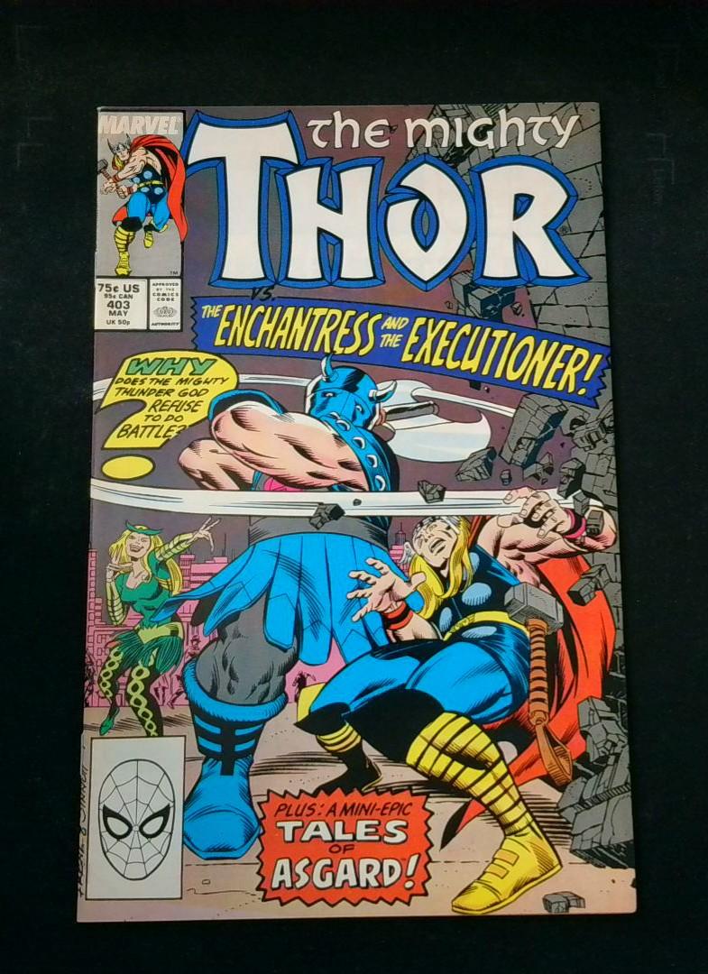 Thor #403, Marvel, 1989