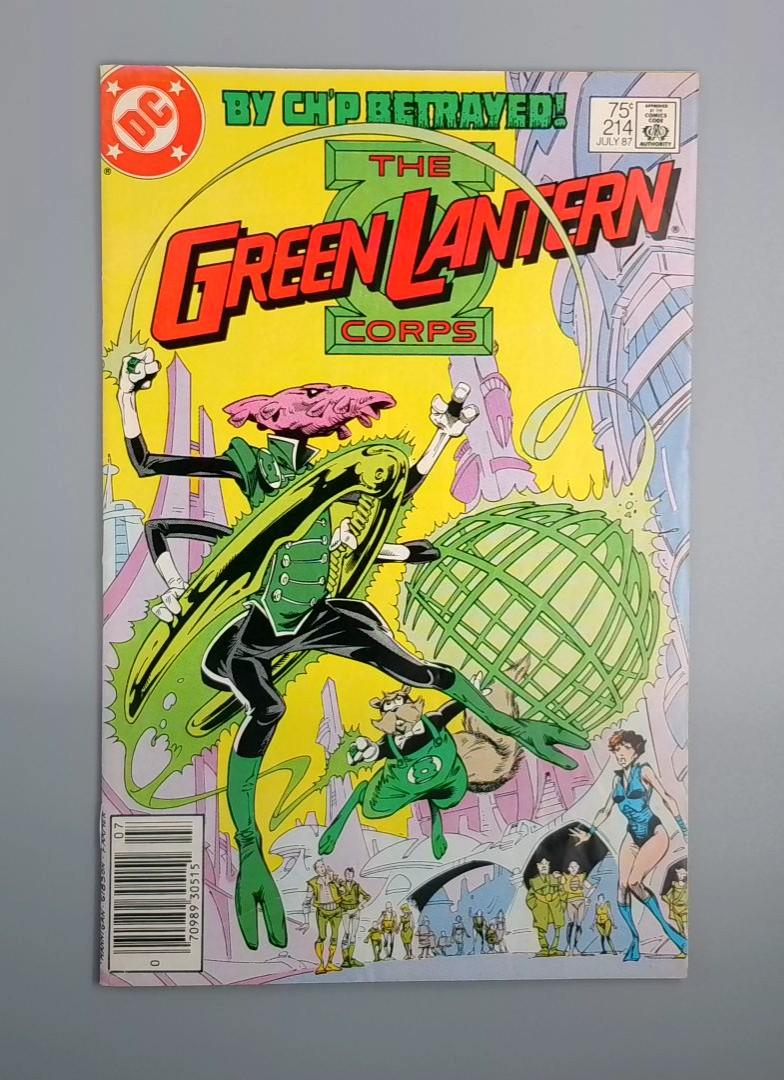 Green Lantern Corps #214, DC, 1987