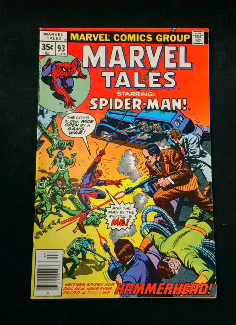 Marvel Tales #93 FN+ Starring Spider-Man, Marvel Comics, 1978