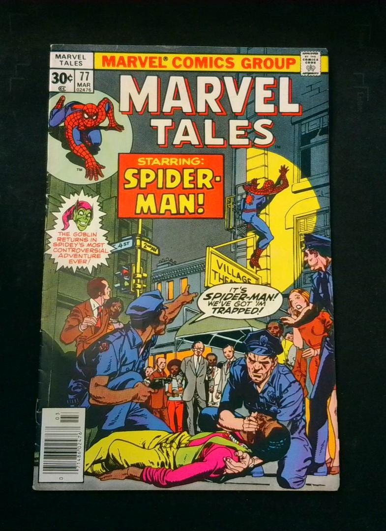 Marvel Tales #77 Starring Spider-Man, Marvel, 1977