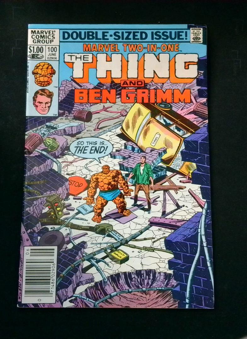 Marvel Two-In-One #100, Marvel Comics, 1983