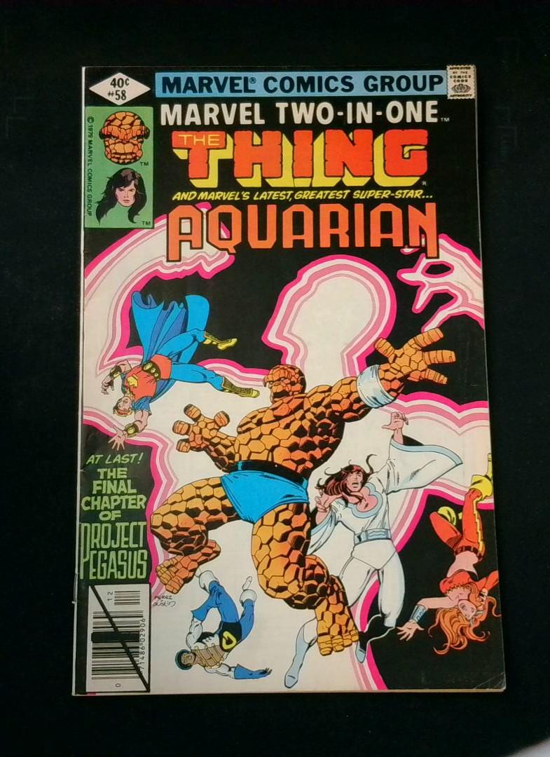 Marvel Two-in-One #58, Marvel, 1979