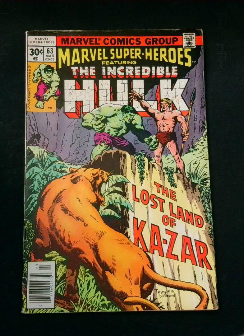 Marvel Super-Heroes #63, Marvel, 1977