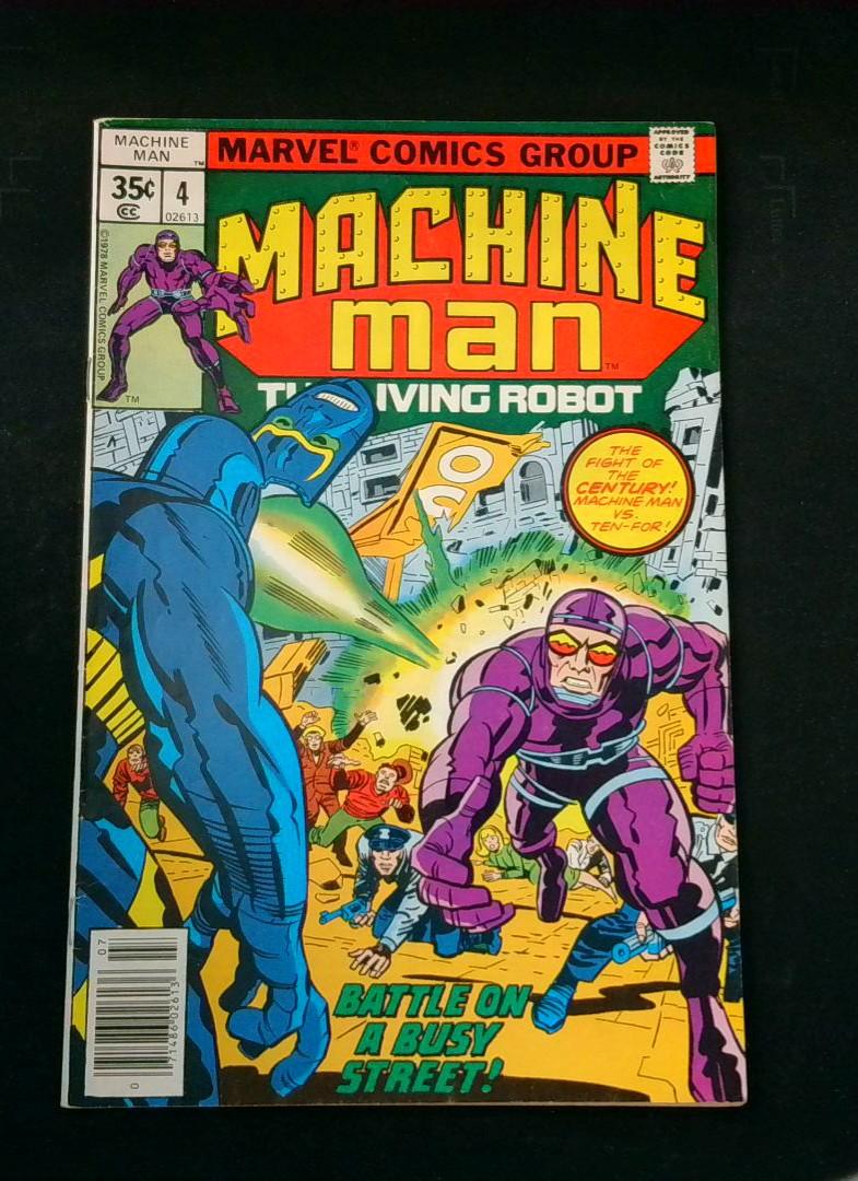 Machine Man #4, Marvel, 1978