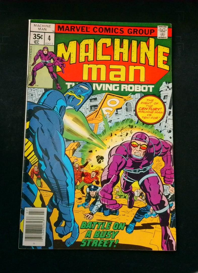 Machine Man #4, Marvel, 1978