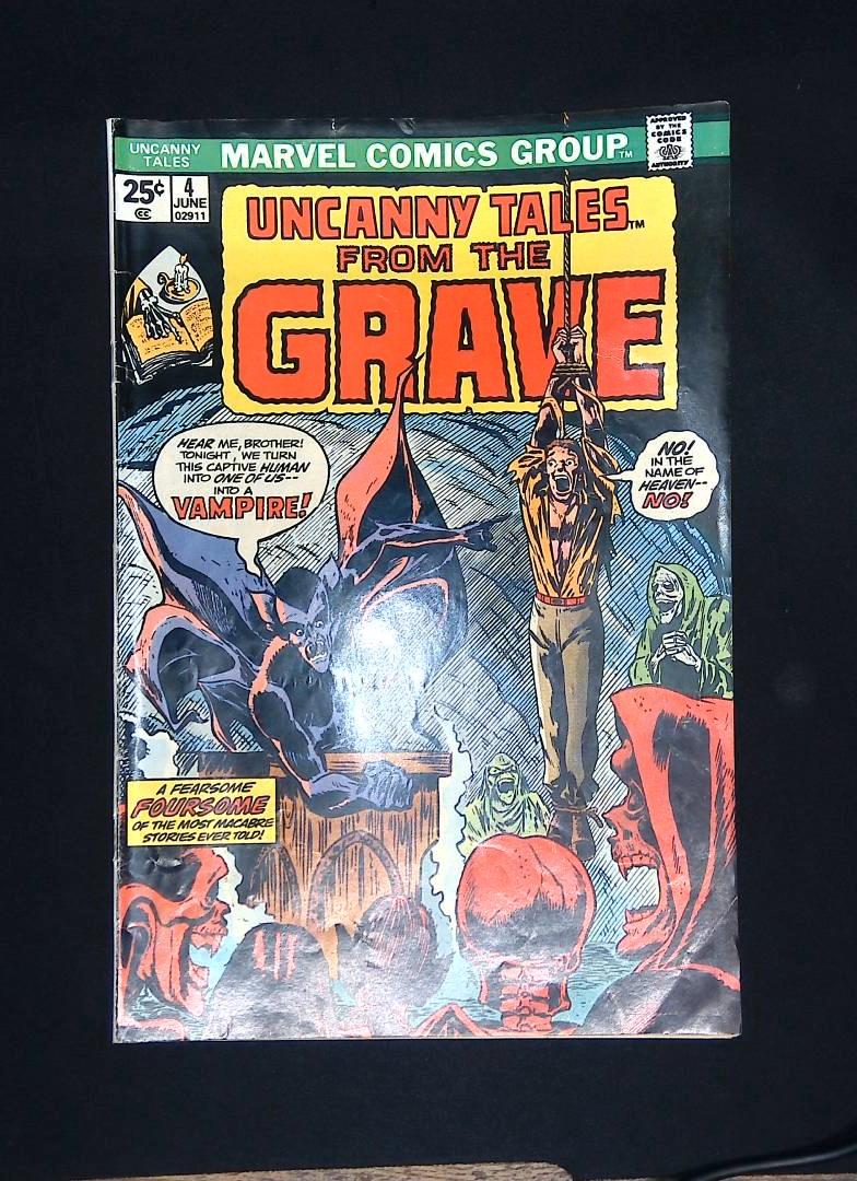 Uncanny Tales from the Grave #4, FN-Marvel Comics, 1975