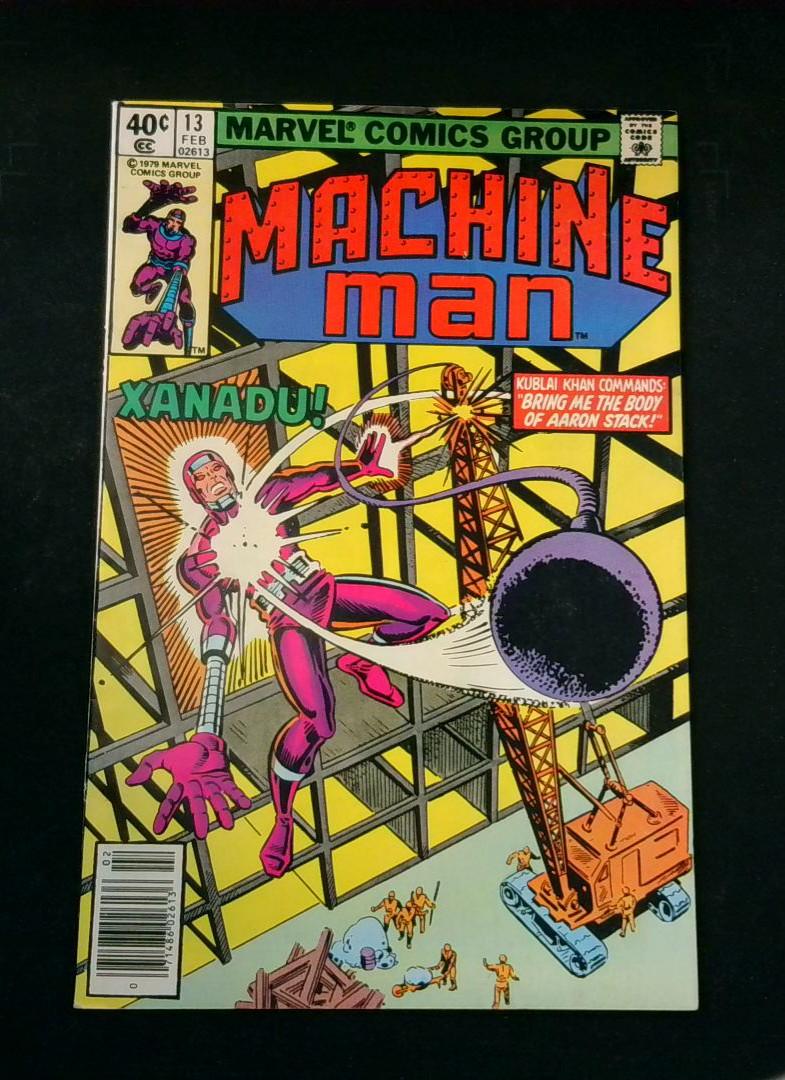 Machine Man #13, FN+ Marvel, 1979