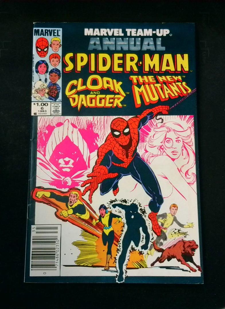 Marvel Team-Up Annual #6, Newsstand, Marvel, 1983
