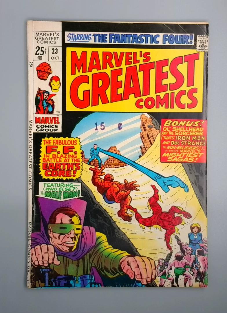 Marvel's Greatest Comics #23, Vg+ Marvel, 1970