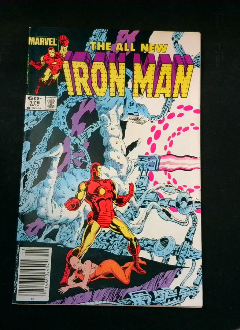 Iron Man #176, Newsstand, Marvel, 1983