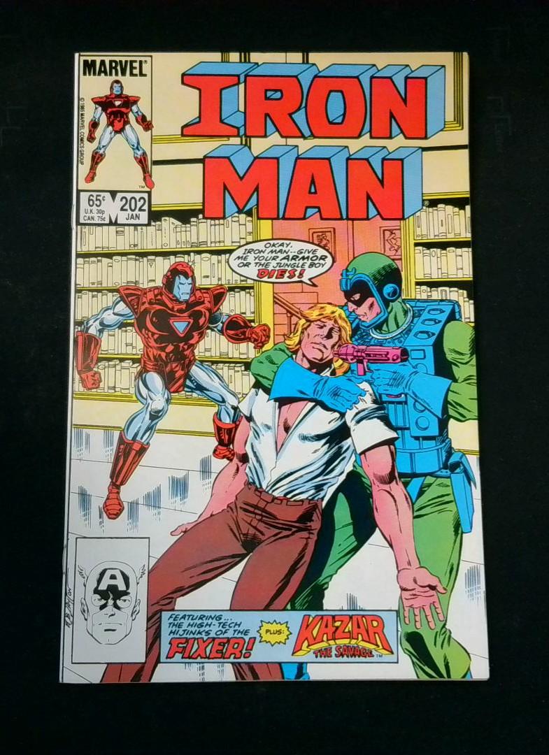 Iron Man #202, NM Marvel, 1986