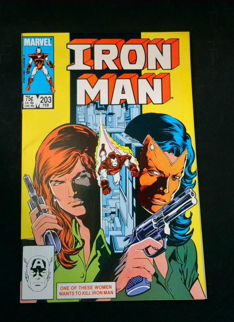 Iron Man #203, VF Marvel, 1986