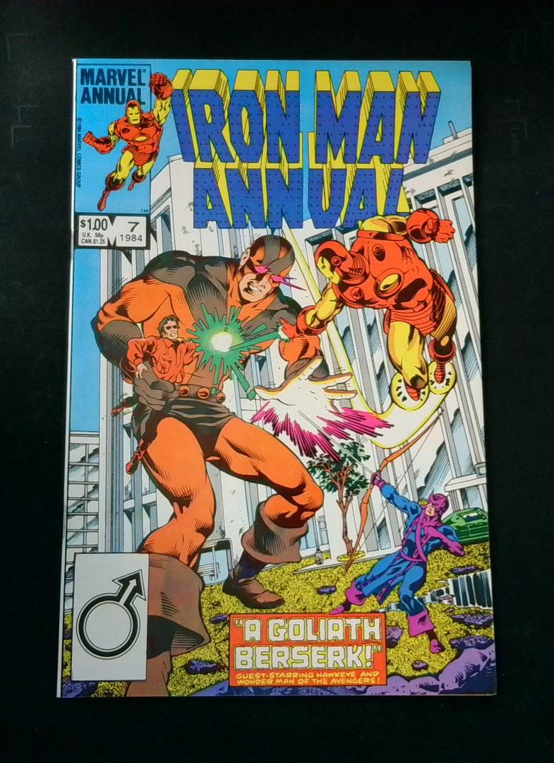 Iron Man Annual #7, NM- 1st Goliath, Marvel, 1984