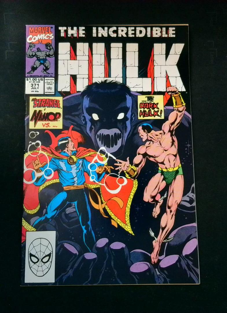 Incredible Hulk #371, VF Marvel Comics, 1990
