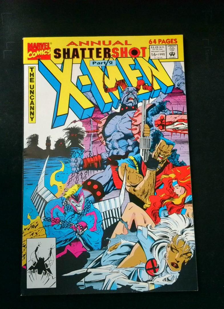 Uncanny X-Men Annual #16, VF/NM Part 2 Shattershot, Marvel, 1992