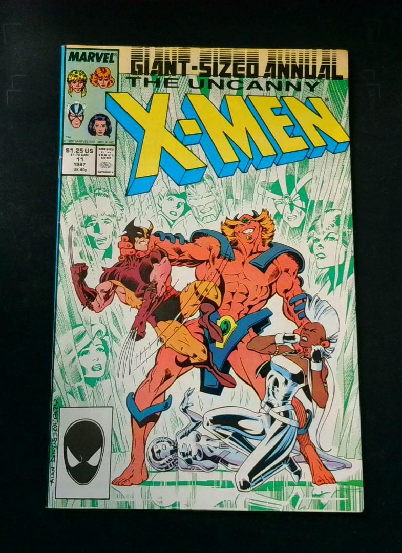Uncanny X-Men Annual #11, VF+ Marvel, 1987