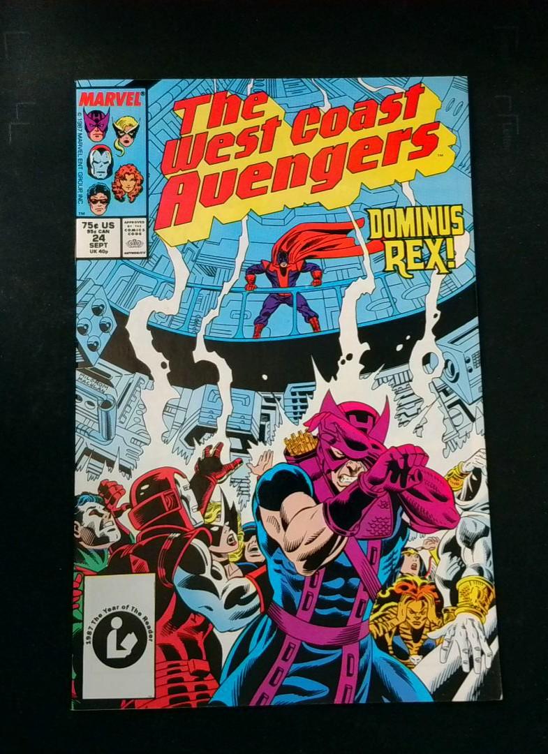 West Coast Avengers #24, NM Marvel, 1987