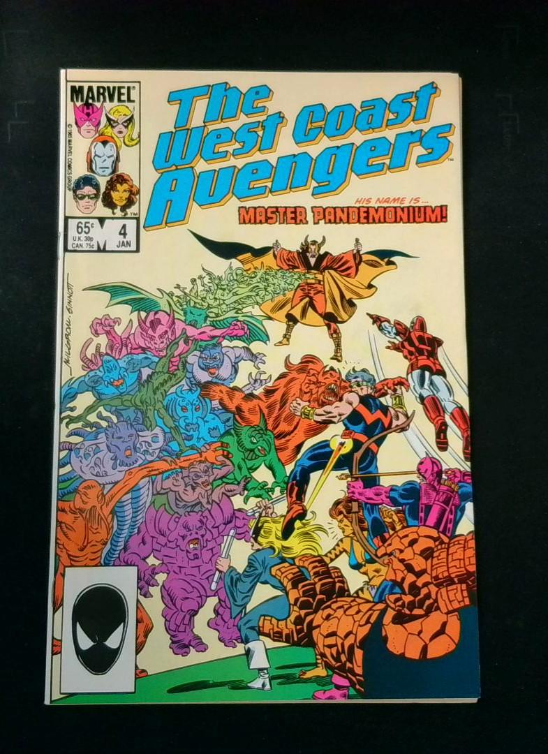 West Coast Avengers #4, VF Marvel, 1985