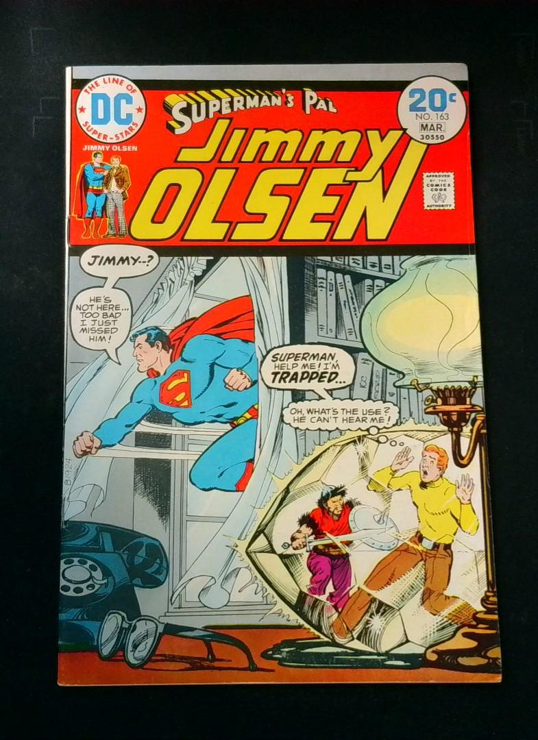 Superman's Pal Jimmy Olsen #163, FN Final Issue, DC, 1974
