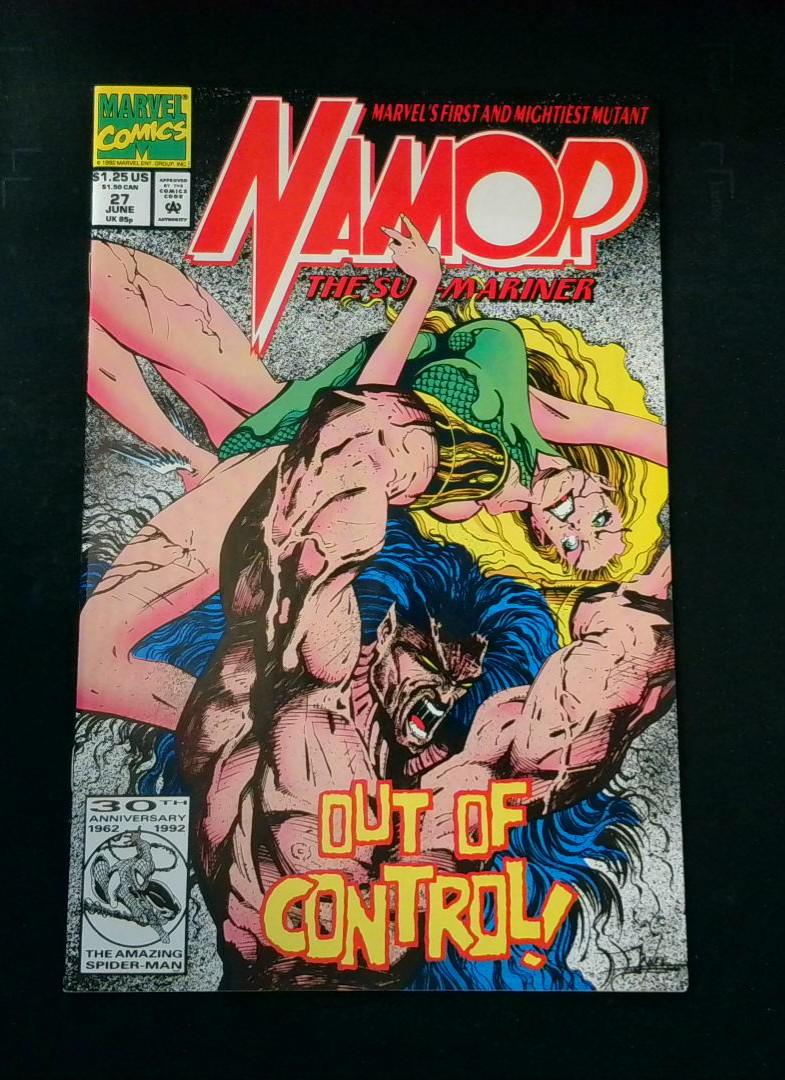 Namor #27, NM Jae Lee Marvel Comics, 1992