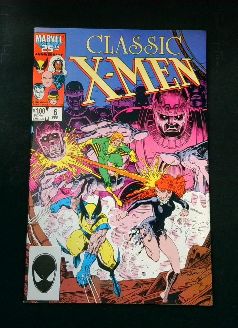 Classic X-Men #6, VF+ Marvel, 1986