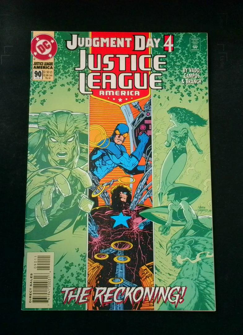 Justice League America #90, NM DC Comics