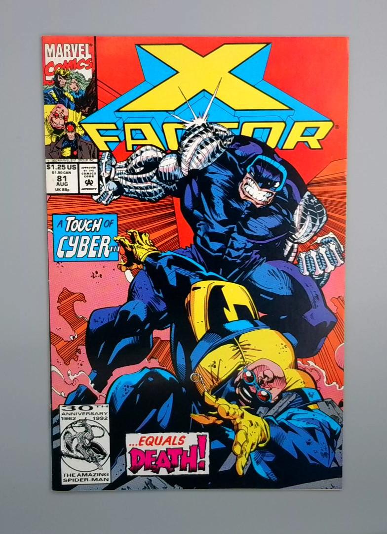X-Factor #81, Vf/Nm Marvel, 1992
