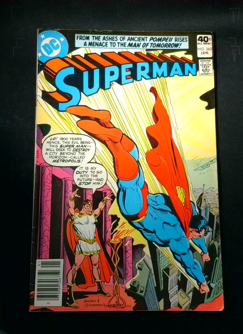 Superman #343, DC, 1980