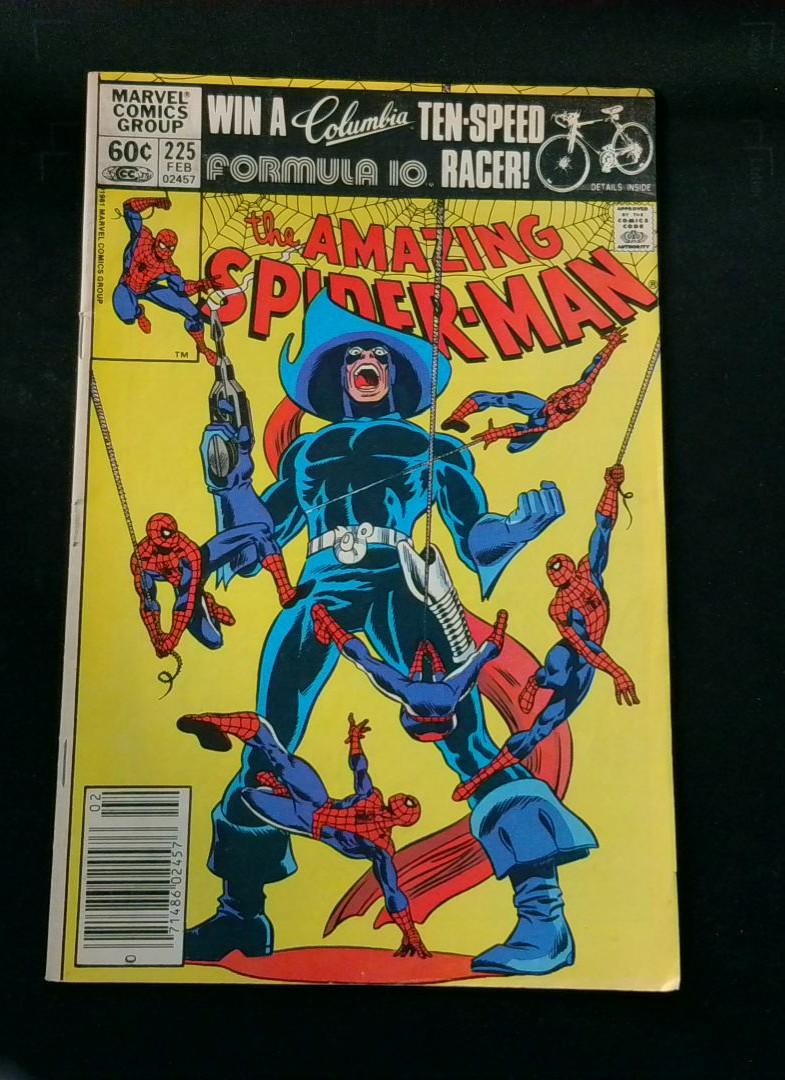 Amazing Spider-Man #225, Newsstand, Marvel, 1982