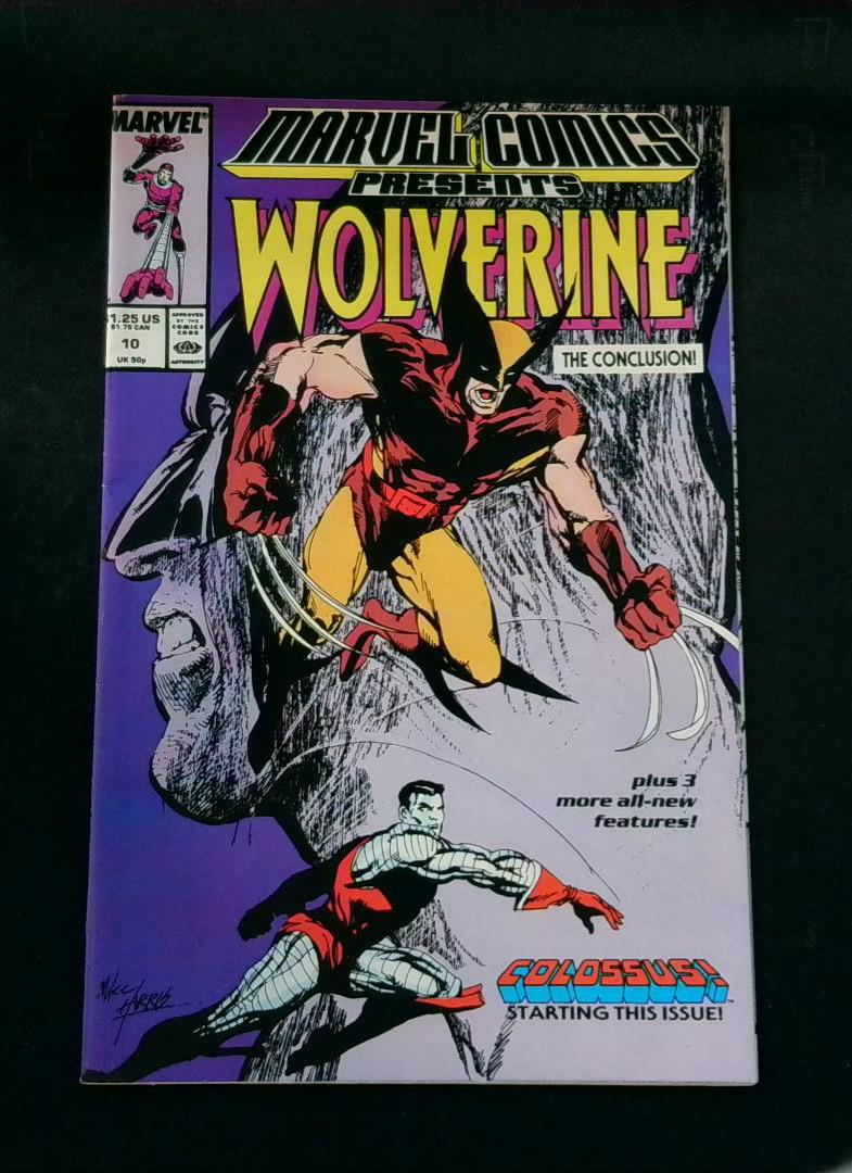 Marvel Comics Presents #10 VF Wolverine, Marvel, 1989