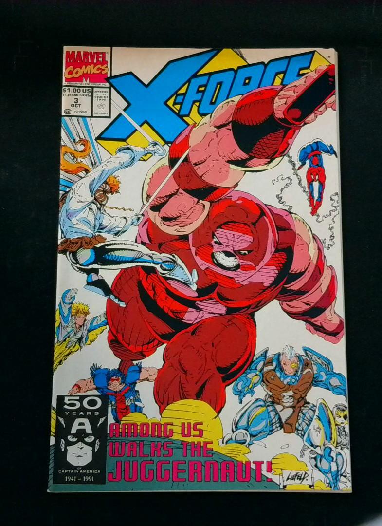 X-Force #3, Juggernaut, Marvel, 1991