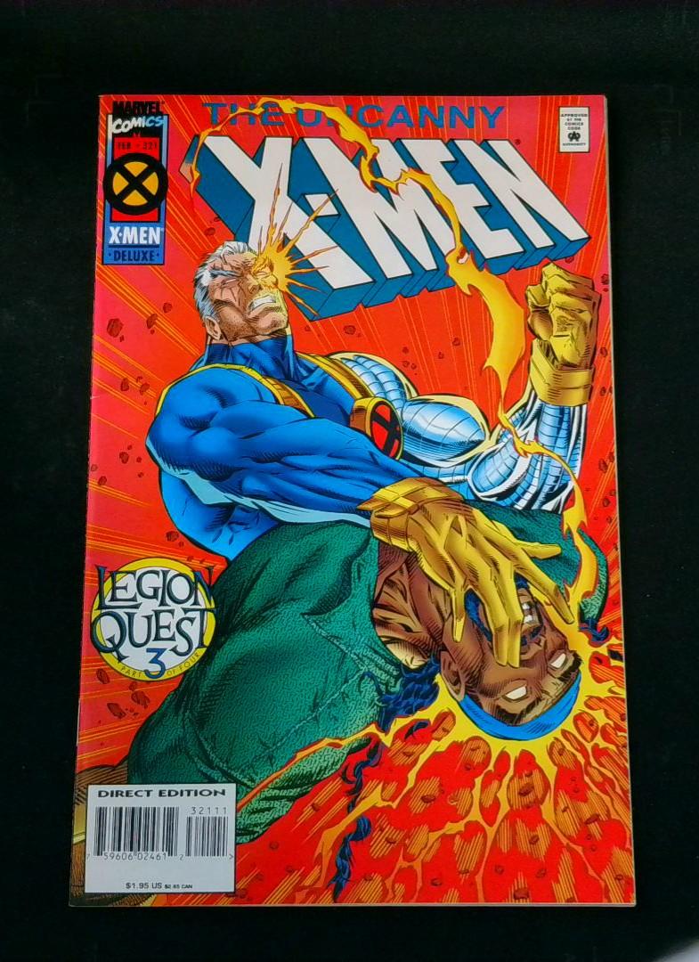 Uncanny X-Men #321, With Card, Marvel, 1995