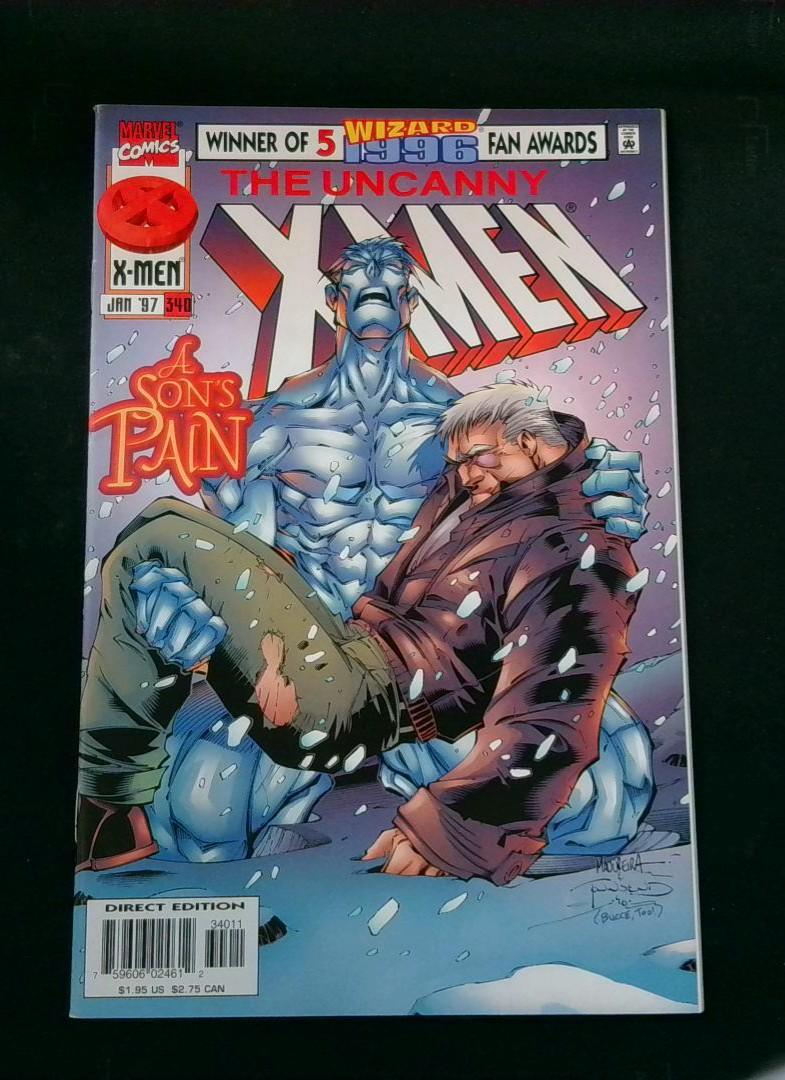 Uncanny X-Men #340, VF/NM Marvel, 1997
