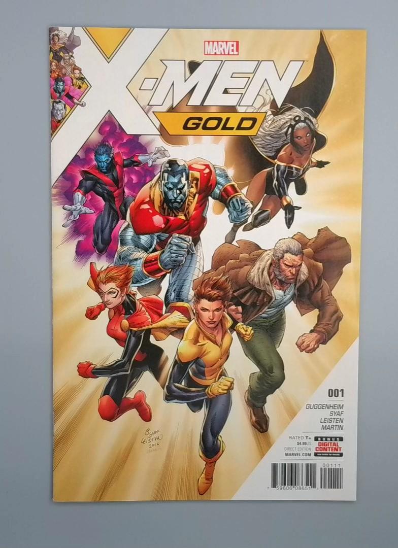 X-Men Gold #1, Nm- Marvel, 2017