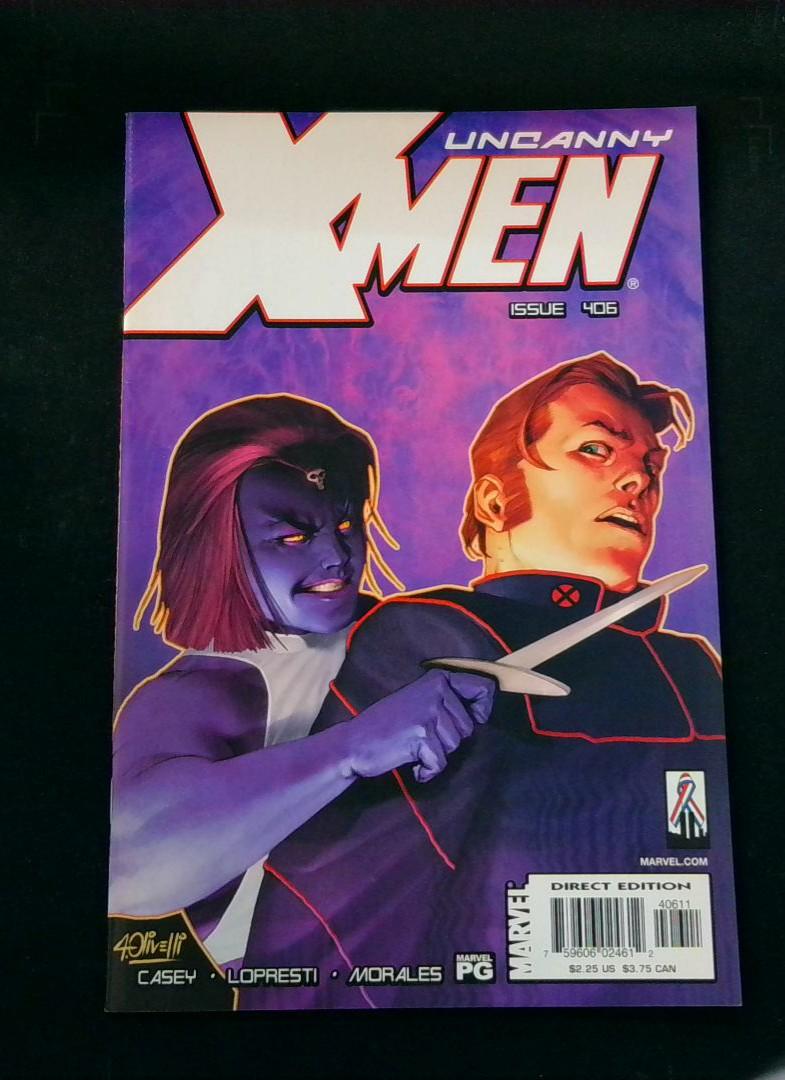 Uncanny X-Men #406, NM Marvel, 2002