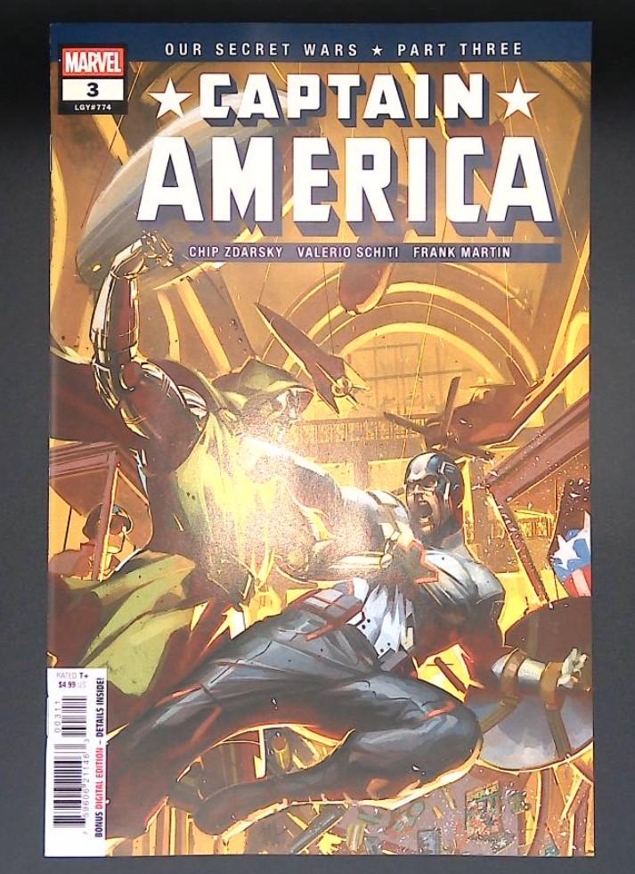 Captain America #3, Our Secret Wars Pt.3 Marvel