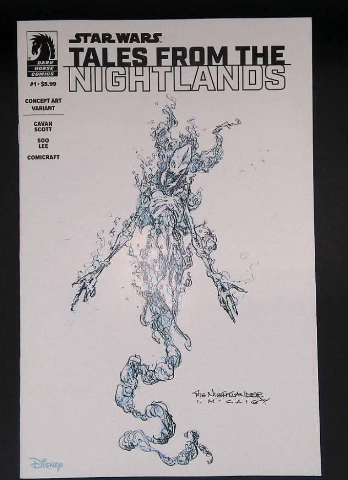 Star Wars Tales from Nightlands #1, Concept Art Variant, Dark Horse