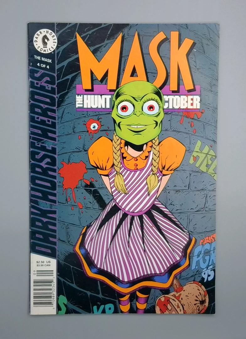 Mask The Hunt for Green October #4 Fn/Vf, Dark Horse, 1995